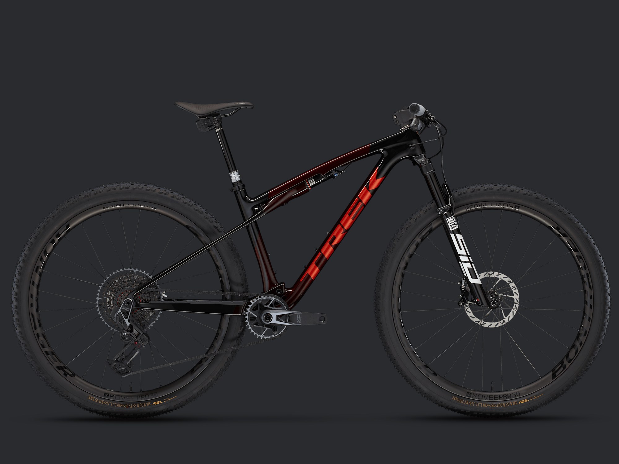 Vista lateral oficial de Trek Supercaliber Gen 2