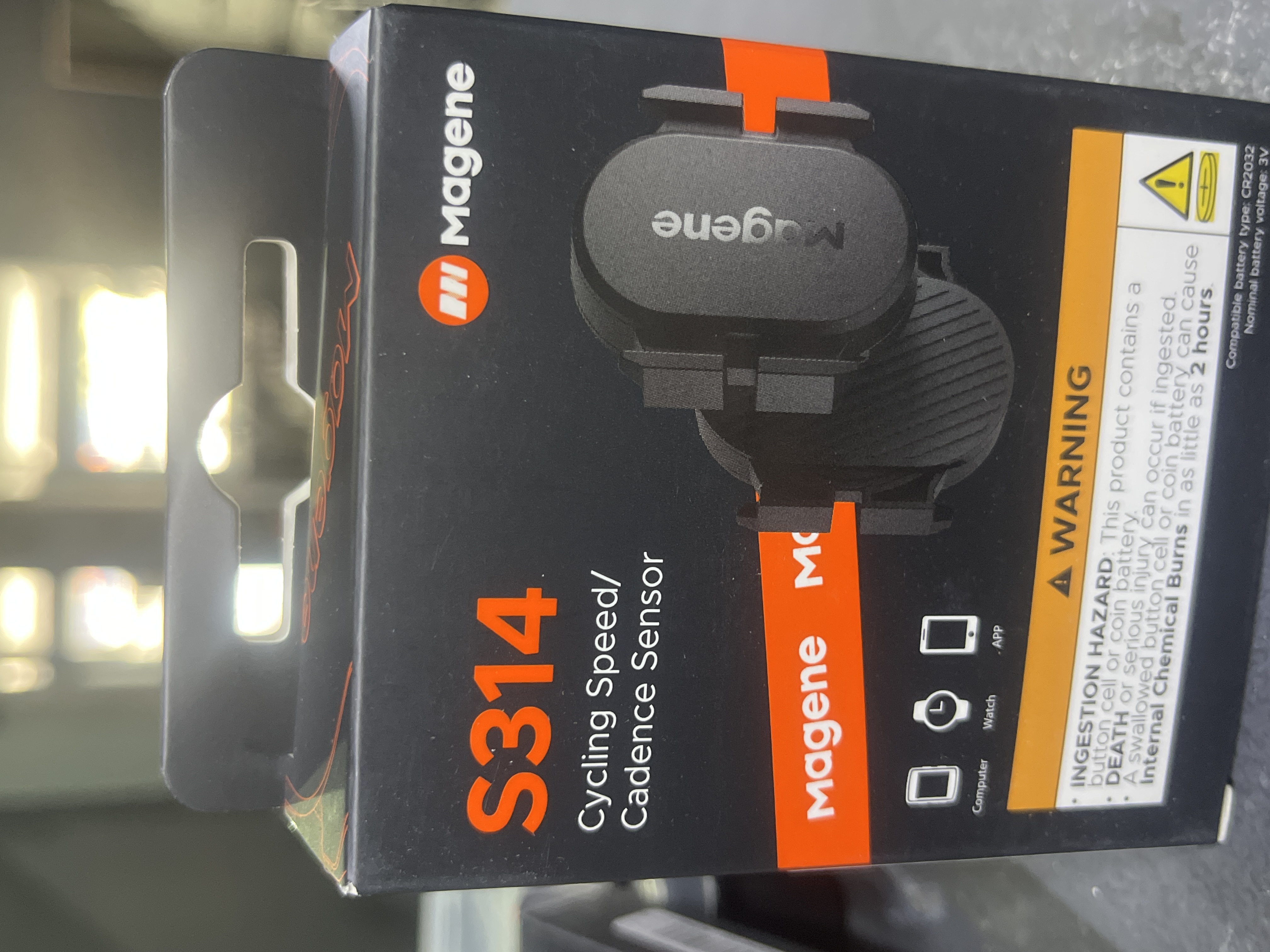 Sensor de cadencia o velocidad Magene S314
