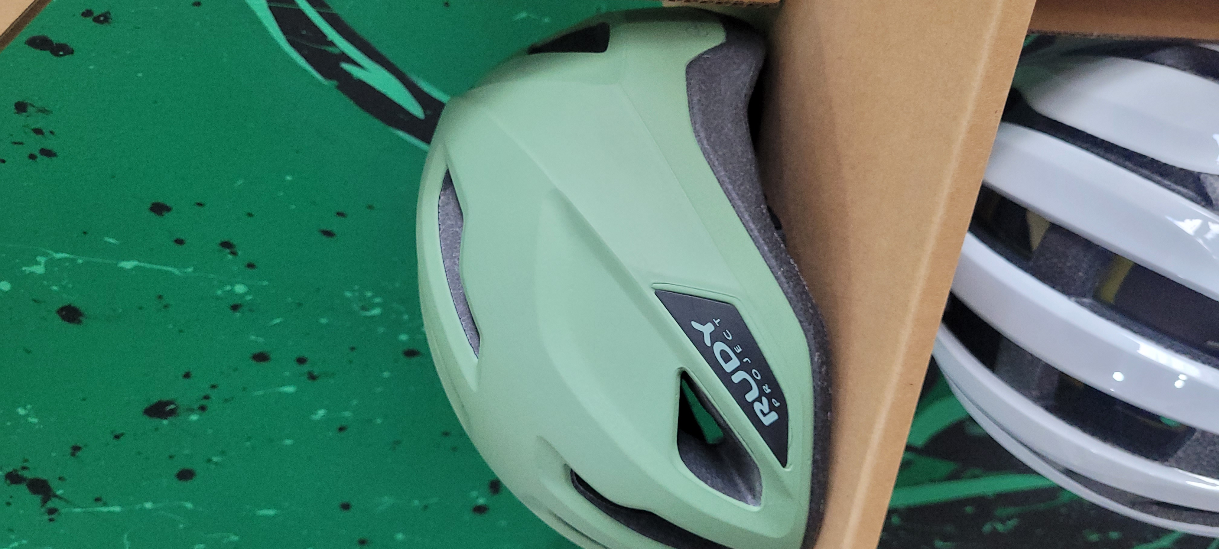 Casco rudy sinergy verde s