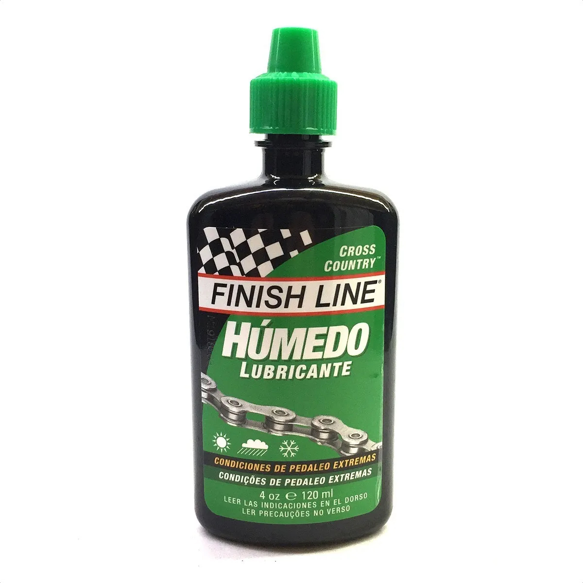 Lubricante Finish Line humedo (color verde)